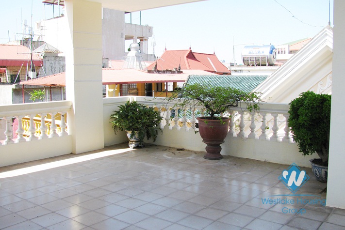 A private 4 bedroom house for rent in Ba Dinh District
